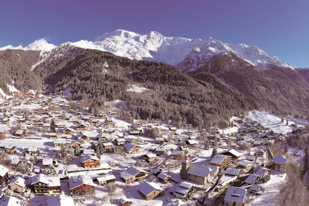 Montagne Aux Contamines Montjoie Appartement 6-7 Personnes ภายนอก รูปภาพ